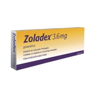 Zoladex 3.6 mg implante jeringa prellenada – Goserelina 3.6 mg