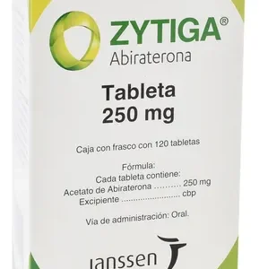 Zytiga 250 mg con 120 tabletas – Abiraterona