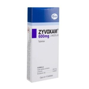 Zyvoxam 600 mg con 10 tabletas – Linezolid